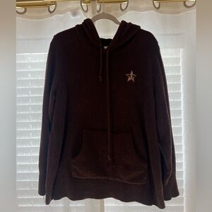 Jeffree Star Brown Plush Hoodie
